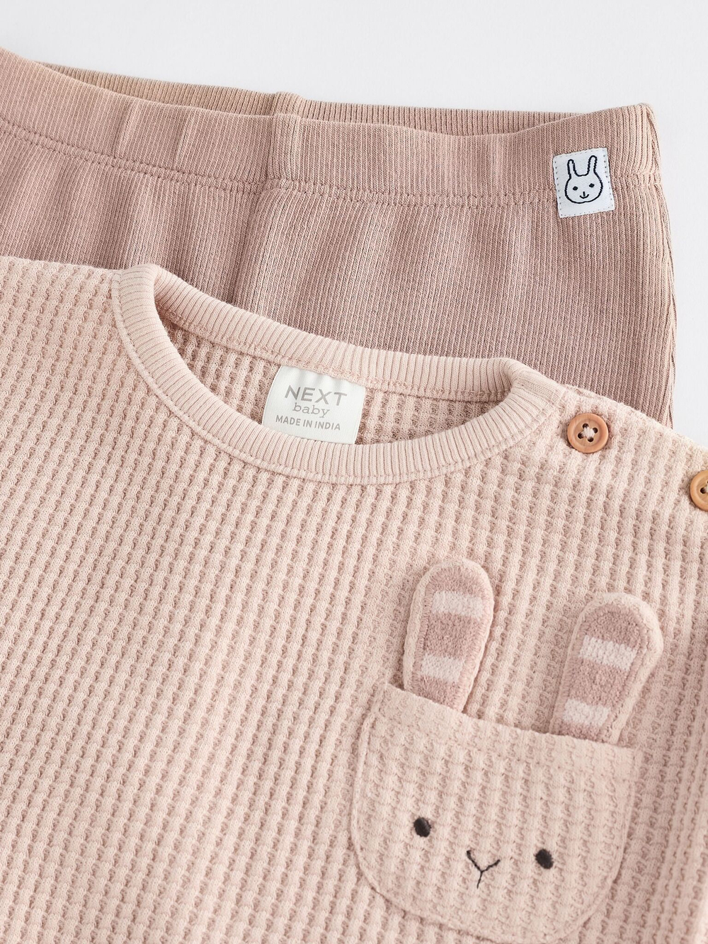 Толстовка и легинсы в комплекте для малышей Next 835-932, Бежевый