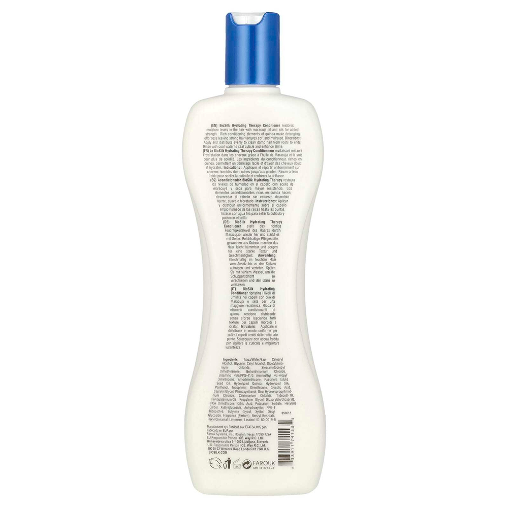Biosilk, Кондиционер Hydrating Therapy®, 355 мл (12 жидк. унц.)