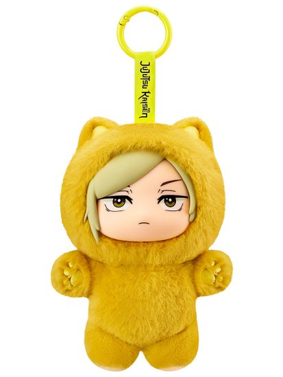 Фигурка плюшевая в ассортименте Jujutsu Kaisen Cat Ear Plush 1 шт 32431 / Случайная фигурка брелок по мотивам аниме "Магическая битва"