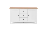 Сервант - аналог IKEA HEMNES / ХЕМНЭС/ ХЕМНЕС / КЫМОР / ИКЕА 157х89х47 см, белый/светло коричневый