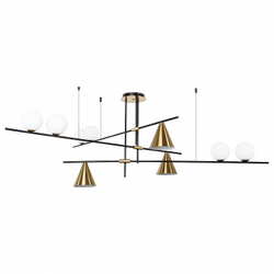 Подвесной светильник Arte Lamp A7029PL-9BK