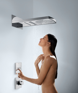 Смеситель встроенный термостат Hansgrohe ShowerSelect Highflow 15760000