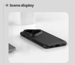 Чехол противоударный от Nillkin c поддержкой MagSafe для Huawei Pura 80 Pro и 80 Pro+, серия Super Frosted Shield Pro Magnetic Case