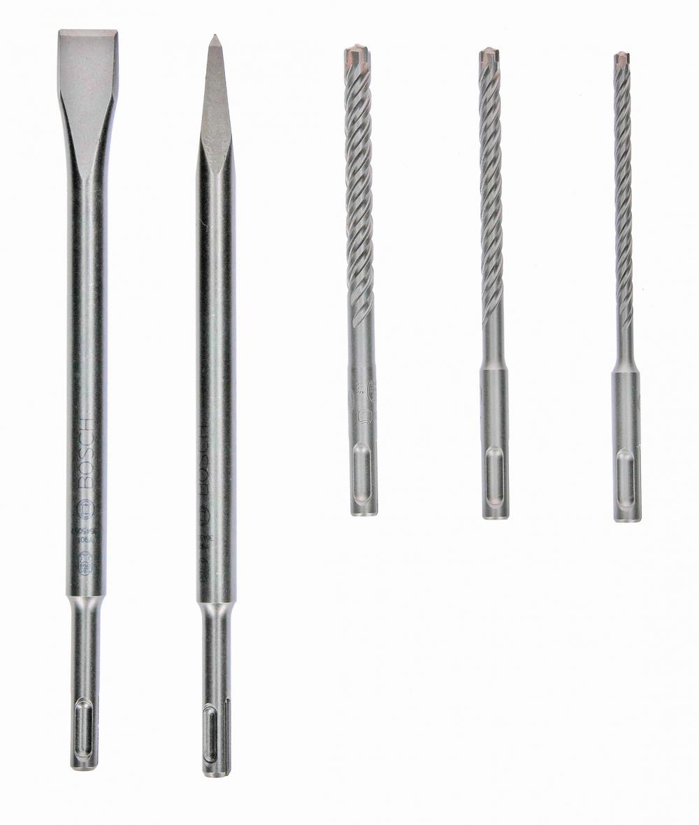 Набор буров и долот SDS-plus-5X BOSCH 2607017515