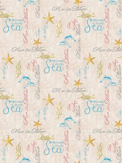 Пододеяльник Сказка "Дельфины" 1,5-сп 145х215 см, перкаль