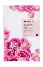 Mizon Маска тканевая с экстрактом лепестков розы - Joyful time essence mask rose, 23г