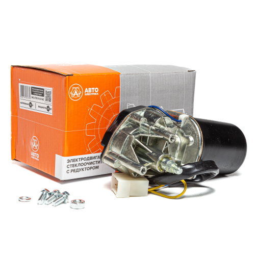 Привод стеклоочистителя (мотор-редуктор), ВАЗ, диаметр вала 12 мм, 12 В