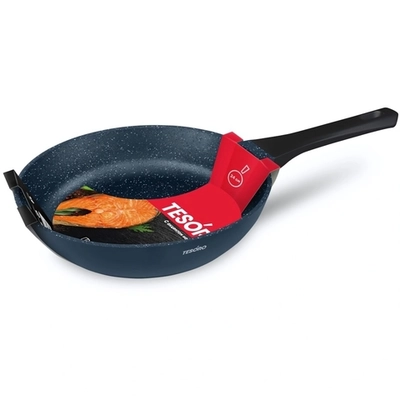 Сковорода 24*5,7см «Tesoro» Florence Induction total blue TF1624tbi