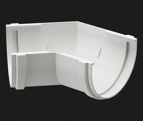 Döcke PREMIUM Угловой элемент 135˚ (Пломбир)