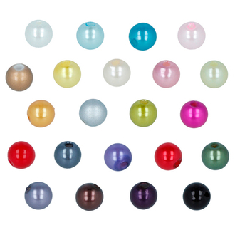 Бусина "Zlatka" пластик PB-4 12 мм 25 шт ± 1 шт №29 розовый