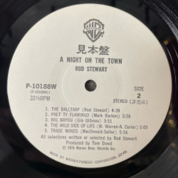 Винтажная виниловая пластинка LP Rod Stewart A Night On The Town (Japan 1981) (No Obi) (Promo)