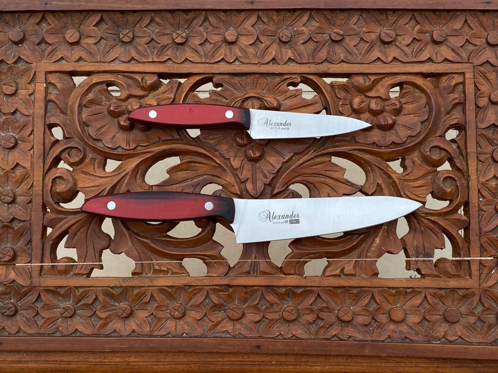 Комплект из трех ножей Alexander AUS-8 (S, M PRO, L PRO)