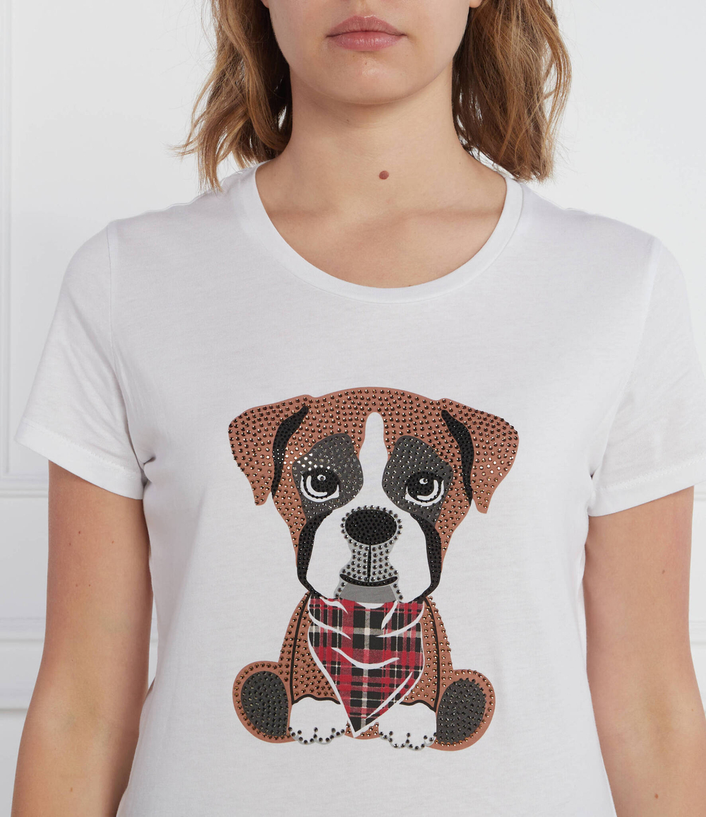 Футболка Liu Jo - белый(MF3313 J6410)