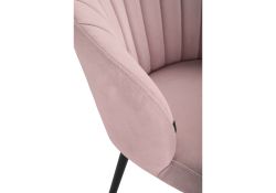 Стул на металлокаркасе Бэнбу velutto 37 / черный