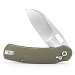 Складной туристический нож TRIVISA Lamb-03G клинок N690 рукоять G10 (зеленый)