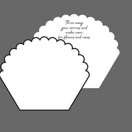 ЛИСТ "Конверт" 55*30*45/10шт БЕЛЫЙ