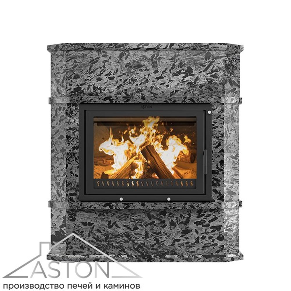 Камин ASTON 800 «BRAN» Н-1326 Пироксенит Элит