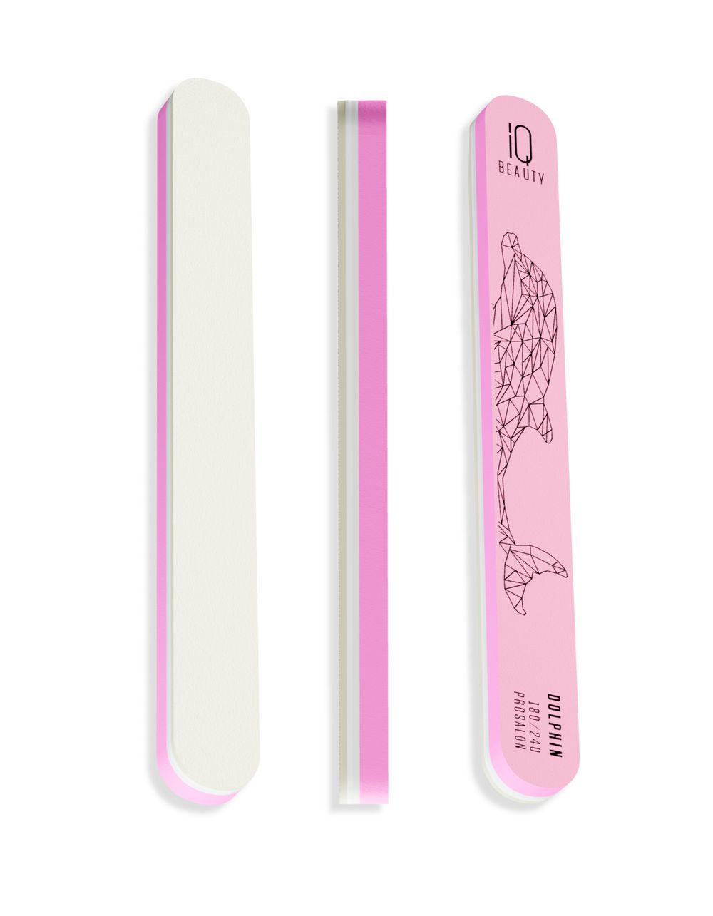 IQ Beauty - Пилка-шлифовщик Dolphin 180,240