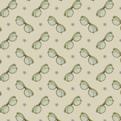 Принт с очками