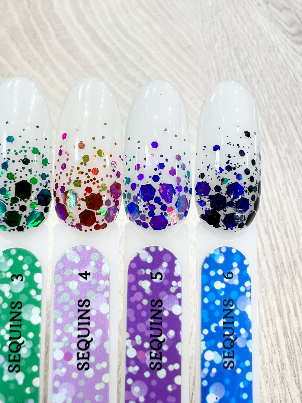 Дизайн IVA NAILS SEQUINS №6