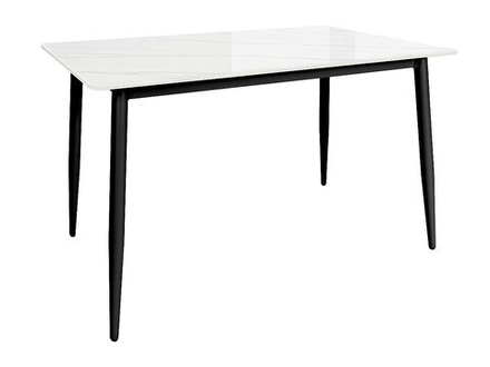 Стол Uni-Form-S2.2B SBlack/White Gloss Marble 727*1300*700