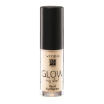 Витэкс Жидкий хайлайтер эффект сияющей кожи GLOW my skin! тон 11 Pearl 5 мл