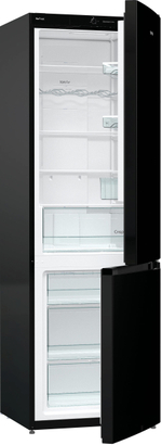 Отдельностоящий двухкамерный холодильник Gorenje NRK6192CBK4