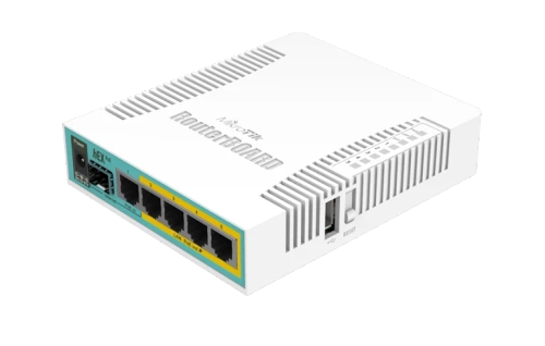 MikroTik hEX PoE маршрутизатор