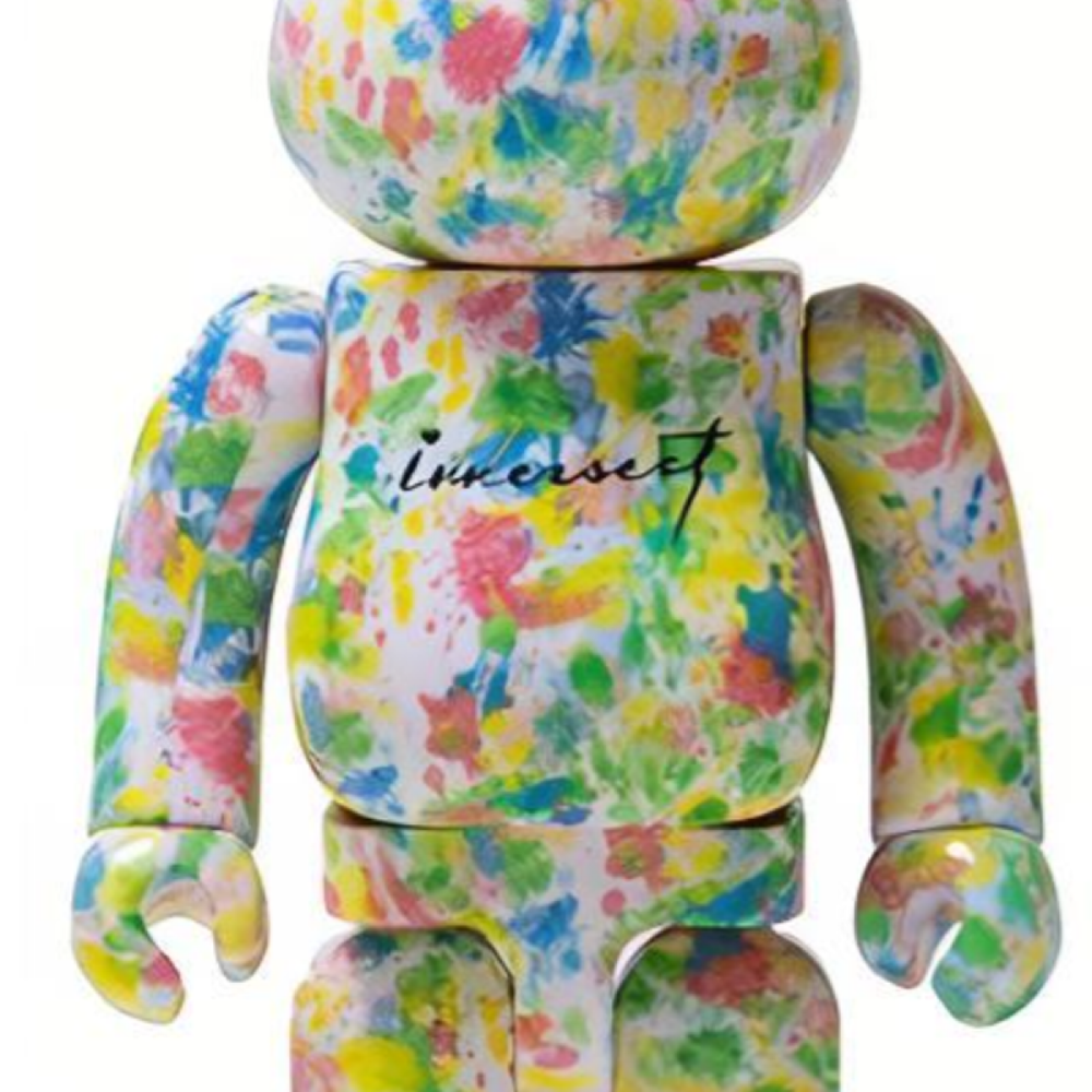 Дизайнерские игрушки BE@RBRICK Innersect, INN BEAR MUL2