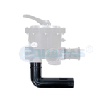 Патрубок угловой подсоединения 6-позиционного бокового вентиля Gemas 1 1/2" (0221500641)