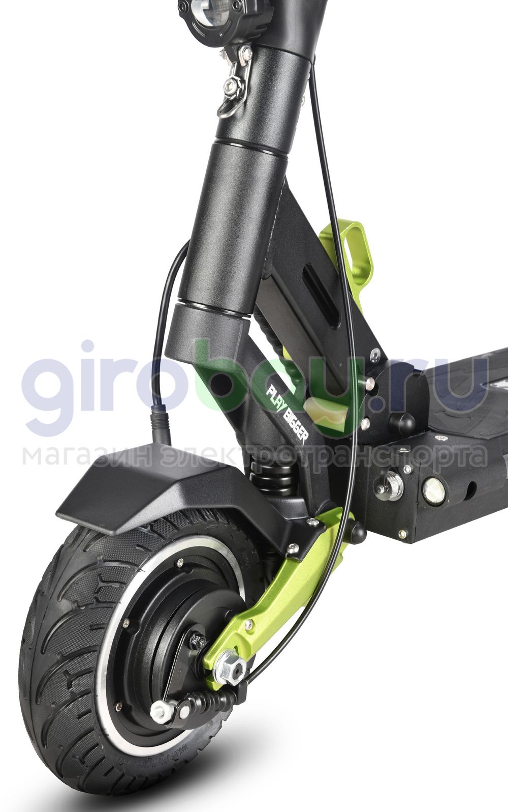 Электросамокат WHITE SIBERIA SPUTNIK 2000W Elka Green (Зеленый) фото 15 фото №17