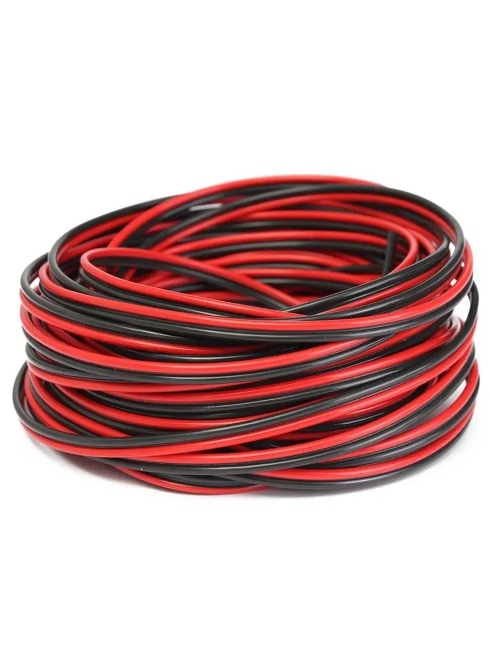 Кабель акустический 2 х 2,5 мм² красные/чёрный 1-метр