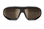 Спортивные очки LiP Surge Aero / Gloss Black - Black / PC Polarized / Levante Series Chroma Brown