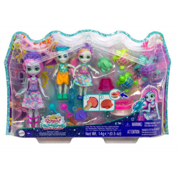 EnchanTimals - Семейный набор Tinsley Turtle Turtles Dolls + Pets HCF95