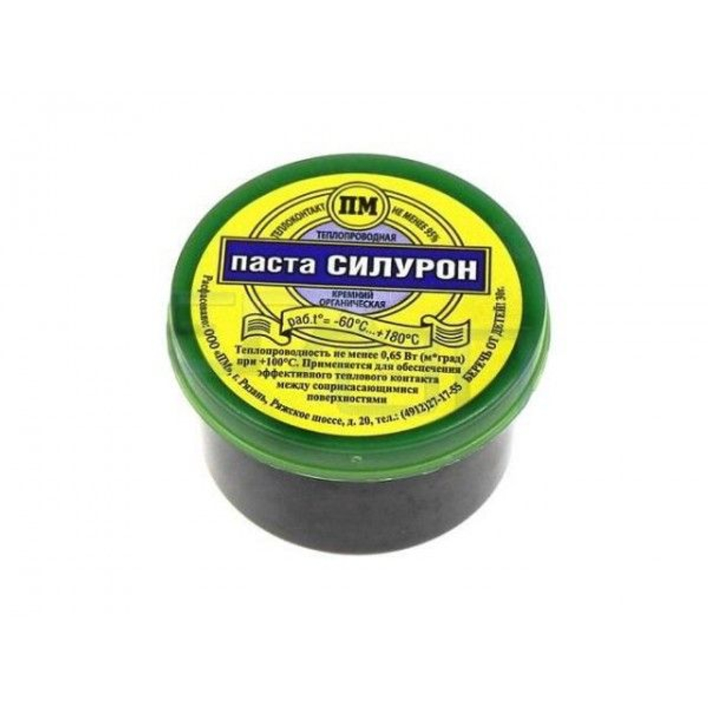 Паста теплопроводная СИЛУРОН 50 гр