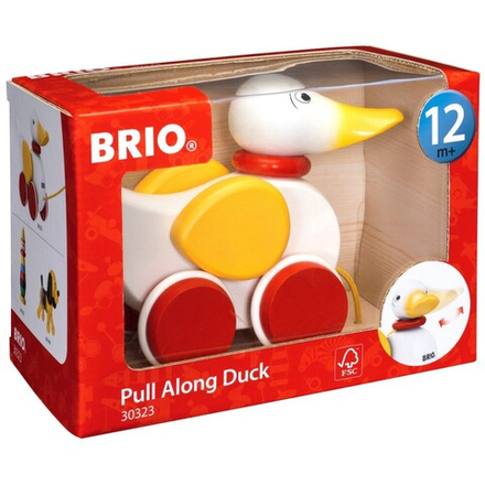Brio - Тянущая игрушка "Утка" 30323 / артикул   30323  / GTIN 7312350303230