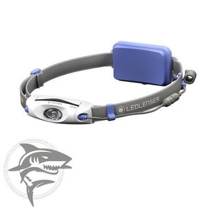 Светодиодный фонарь LED LENSER NEO 6R 500918 синий,аккумуляторный (налобный)