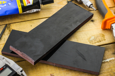 Заготовка накладок для рукояти, G10