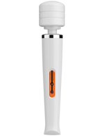 Белый, работающий от USB жезловый вибратор Mega Wand - 22 см. (Цвет: белый)