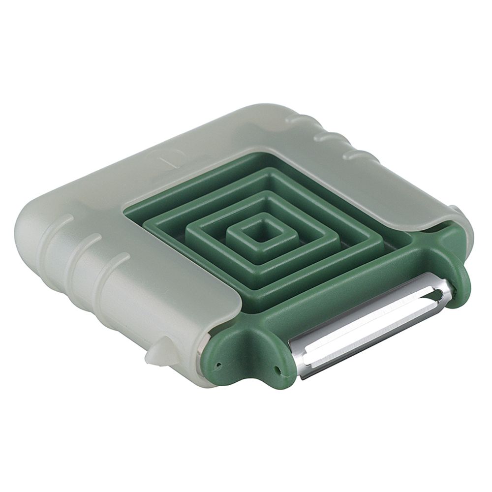 Пиллер с 3 лезвиями Arnou, 8,5х10 см, светло-серый/зеленый