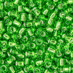 Японский бисер TOHO Round 8/0 (№27), с внутренним серебрением, прозрачный