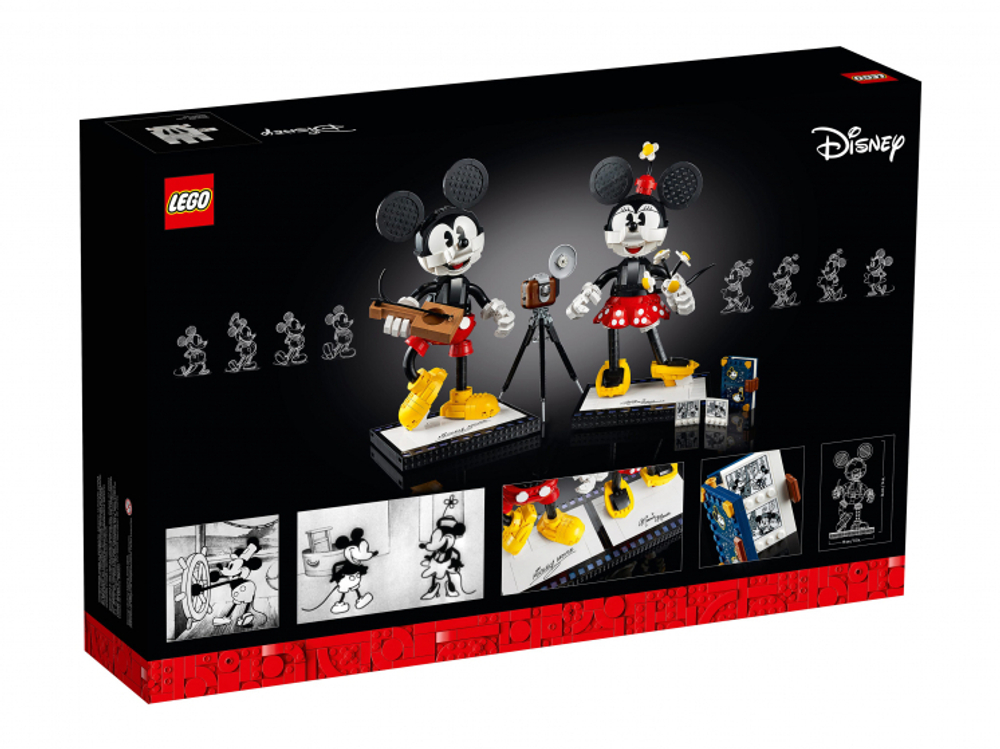 LEGO Exclusive: Микки Маус и Минни Маус 43179 — Mickey Mouse and Minnie Mouse — Лего Эксклюзив