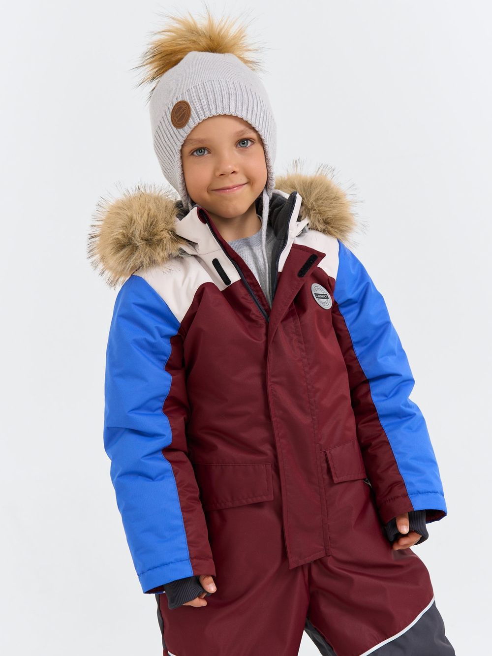 Комбинезон зимний с системой роста "Гранат"