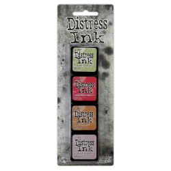 Наборы чернил Ranger Distress Mini Ink Pad Kits