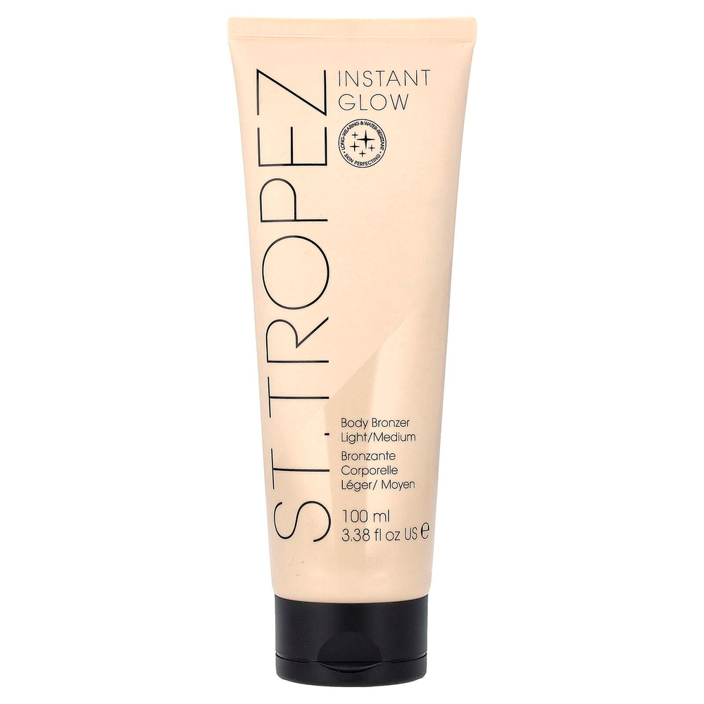St. Tropez, Instant Glow, бронзер для тела, светлый/средний, 100 мл (3,38 жидк. унции)