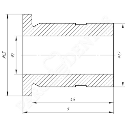 Втулка для пилотного сверления