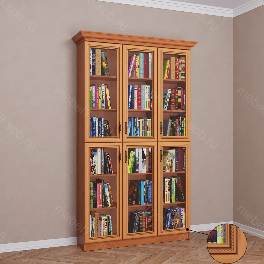 Шкаф книжный 3/2