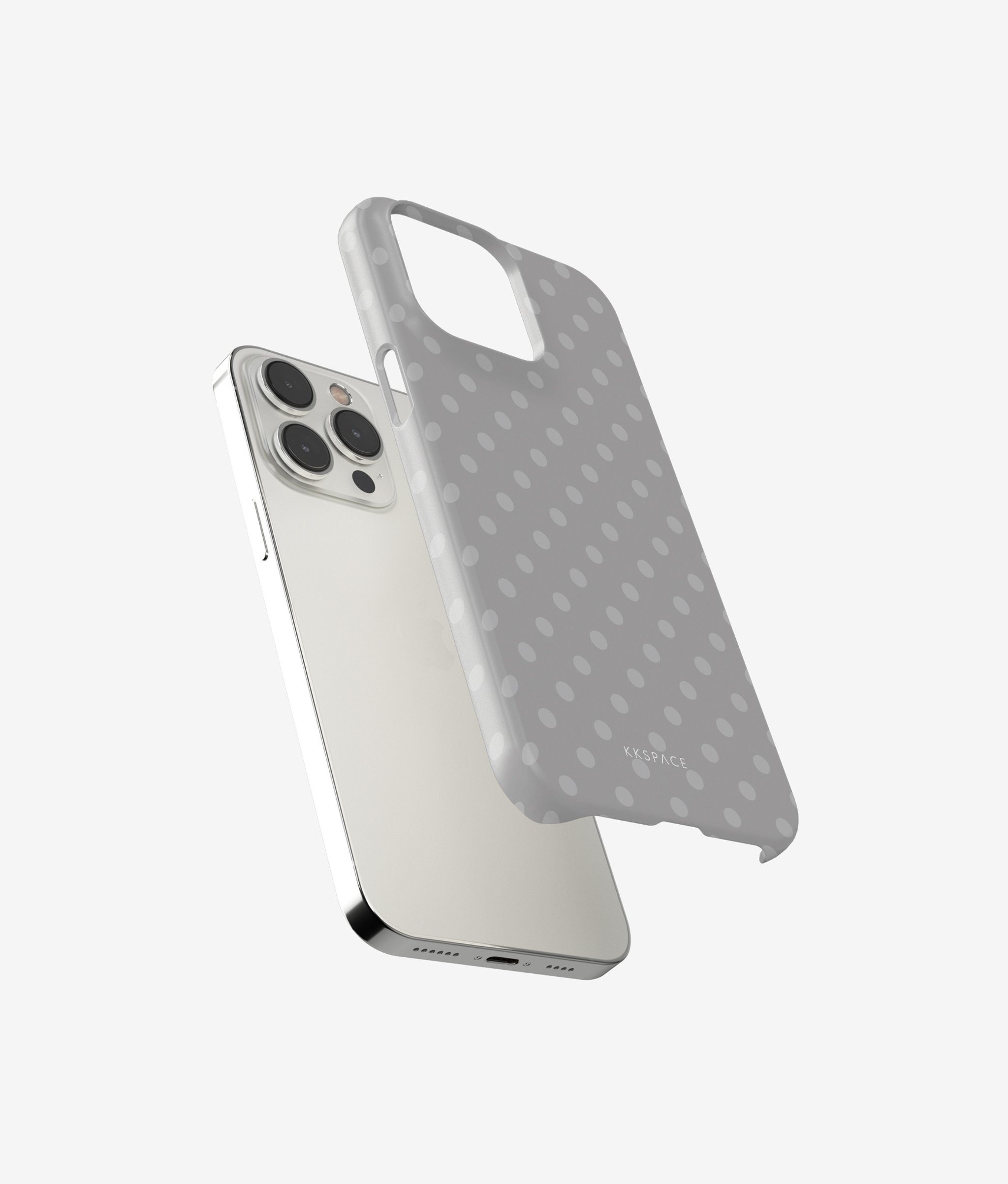 Чехол PETIT (серый) для iPhone