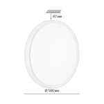 Потолочный светодиодный светильник Sonex KEZO YELLOW 7709/EL