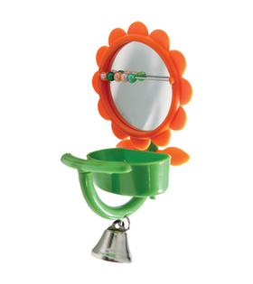 Игрушка для птиц - зеркало "Кормушка", 75*150мм, Triol